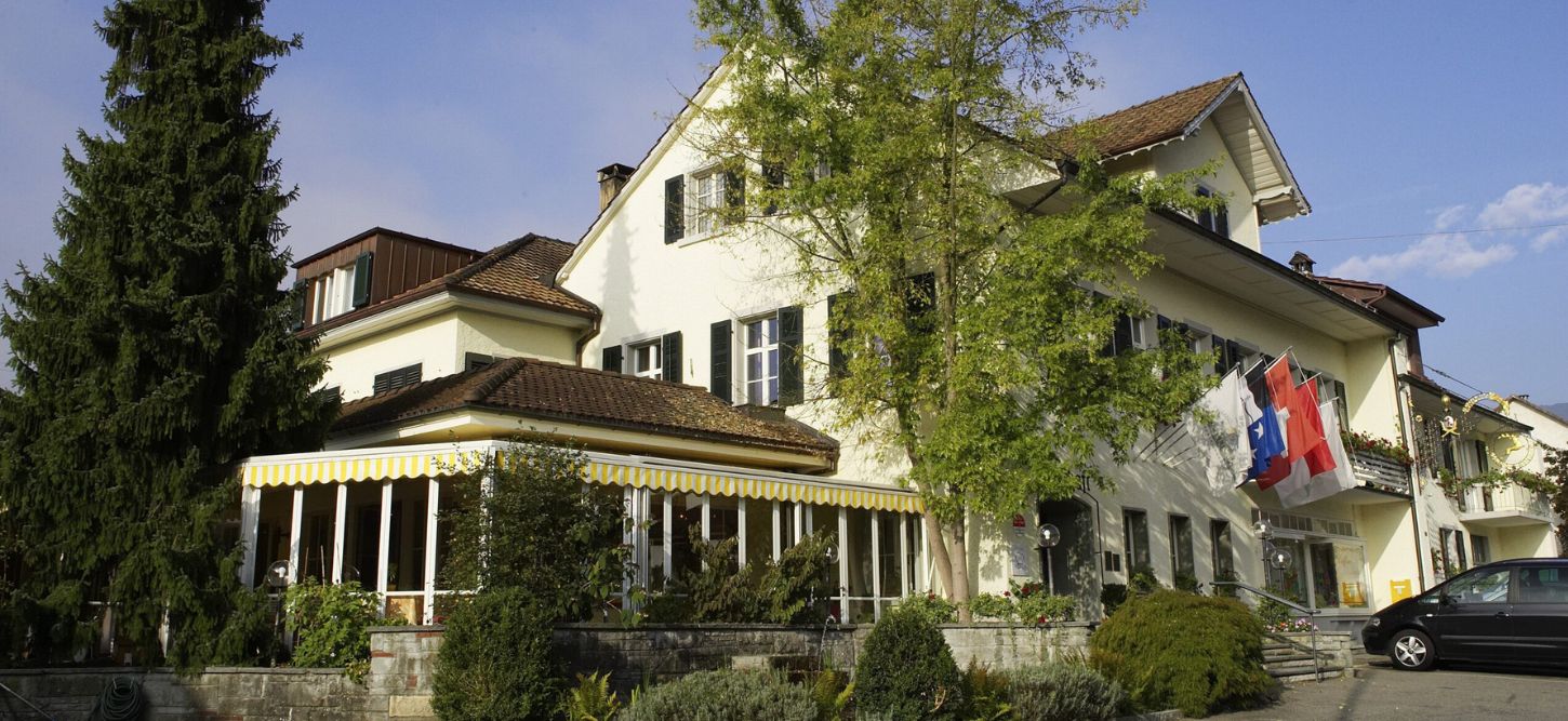 Landhotel Hirschen outside restaurant
